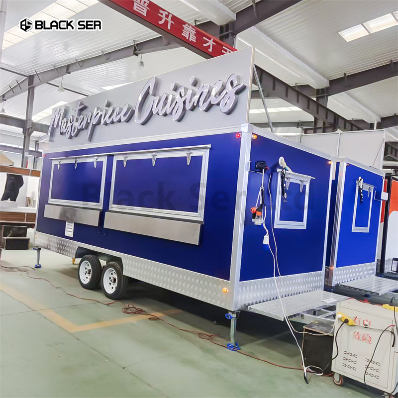 Fast Food Shop Mobile Kitchen Truck Permitted Food Truck Mobile Food Truck With Full Kitchen